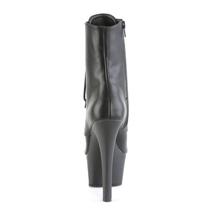 【PLEASER】ASPIRE-1021 シューズ Blk Faux Leather/Blk Matte【取寄】
