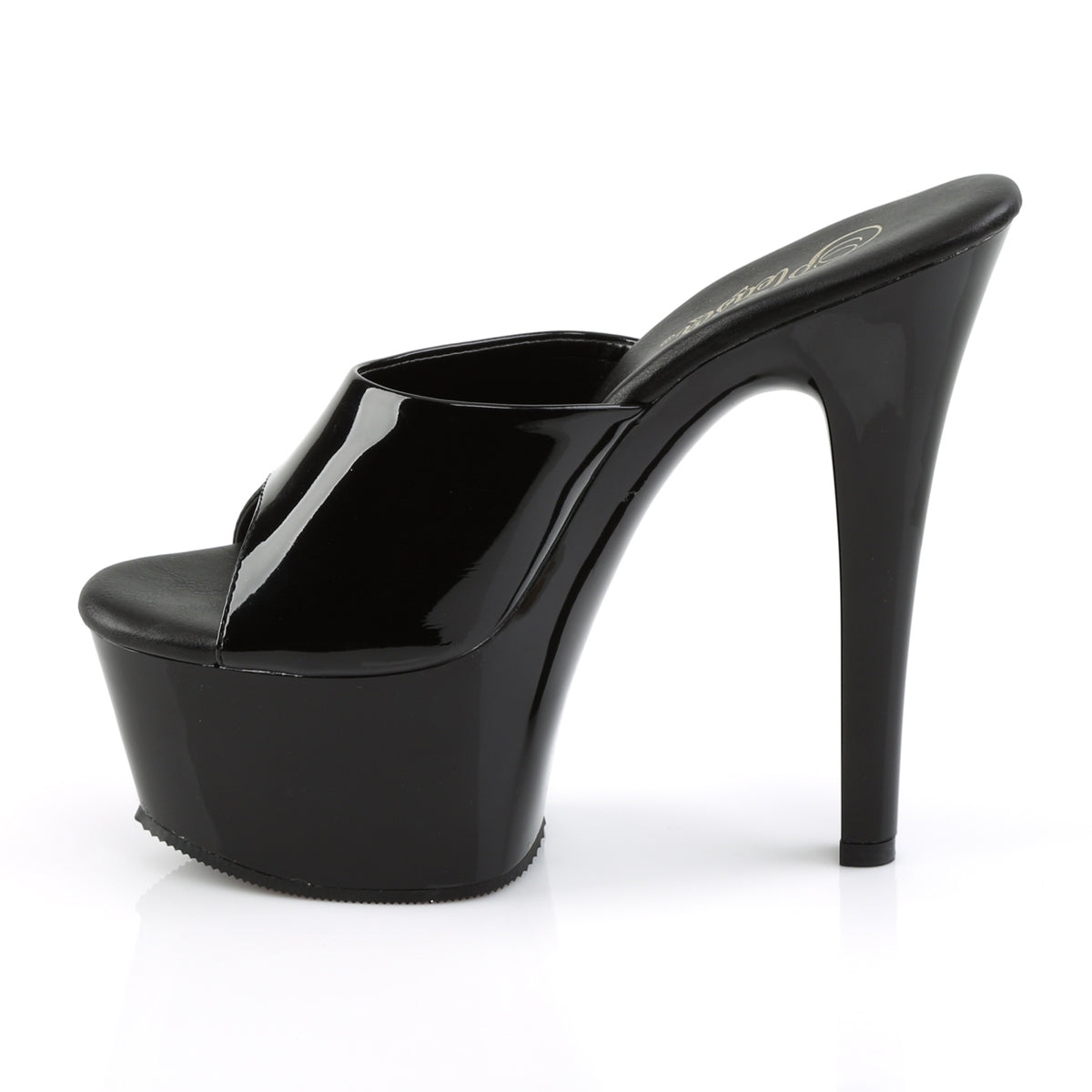 【PLEASER】ASPIRE-601 シューズ Blk Pat/Blk【取寄】