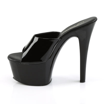 【PLEASER】ASPIRE-601 シューズ Blk Pat/Blk【取寄】