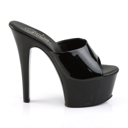 【PLEASER】ASPIRE-601 シューズ Blk Pat/Blk【取寄】
