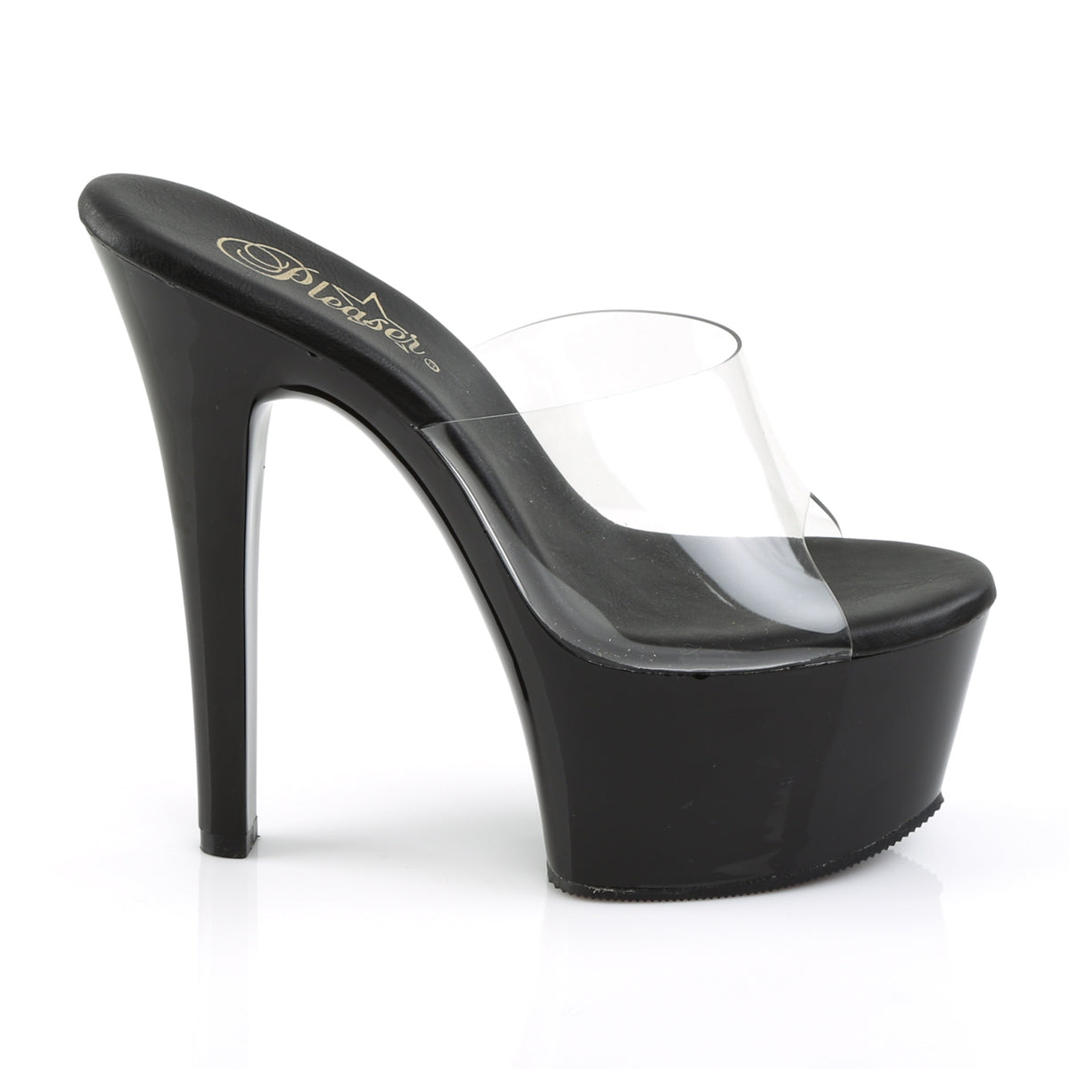 【PLEASER】ASPIRE-601 シューズ Clr/Blk Matte【取寄】