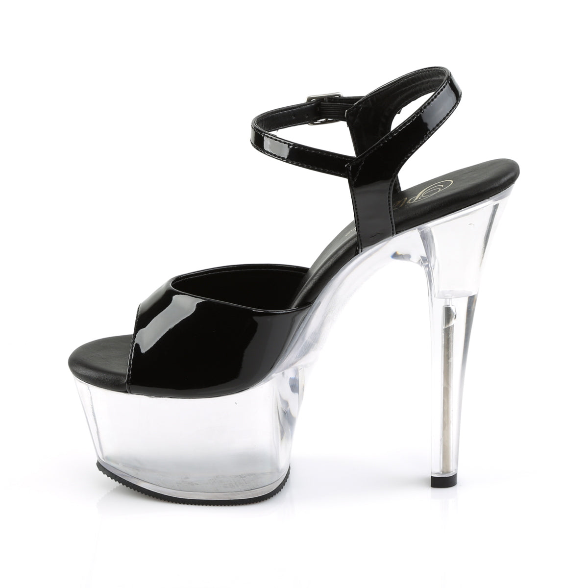 【PLEASER】ASPIRE-609 シューズ Blk Pat/Clr【取寄】