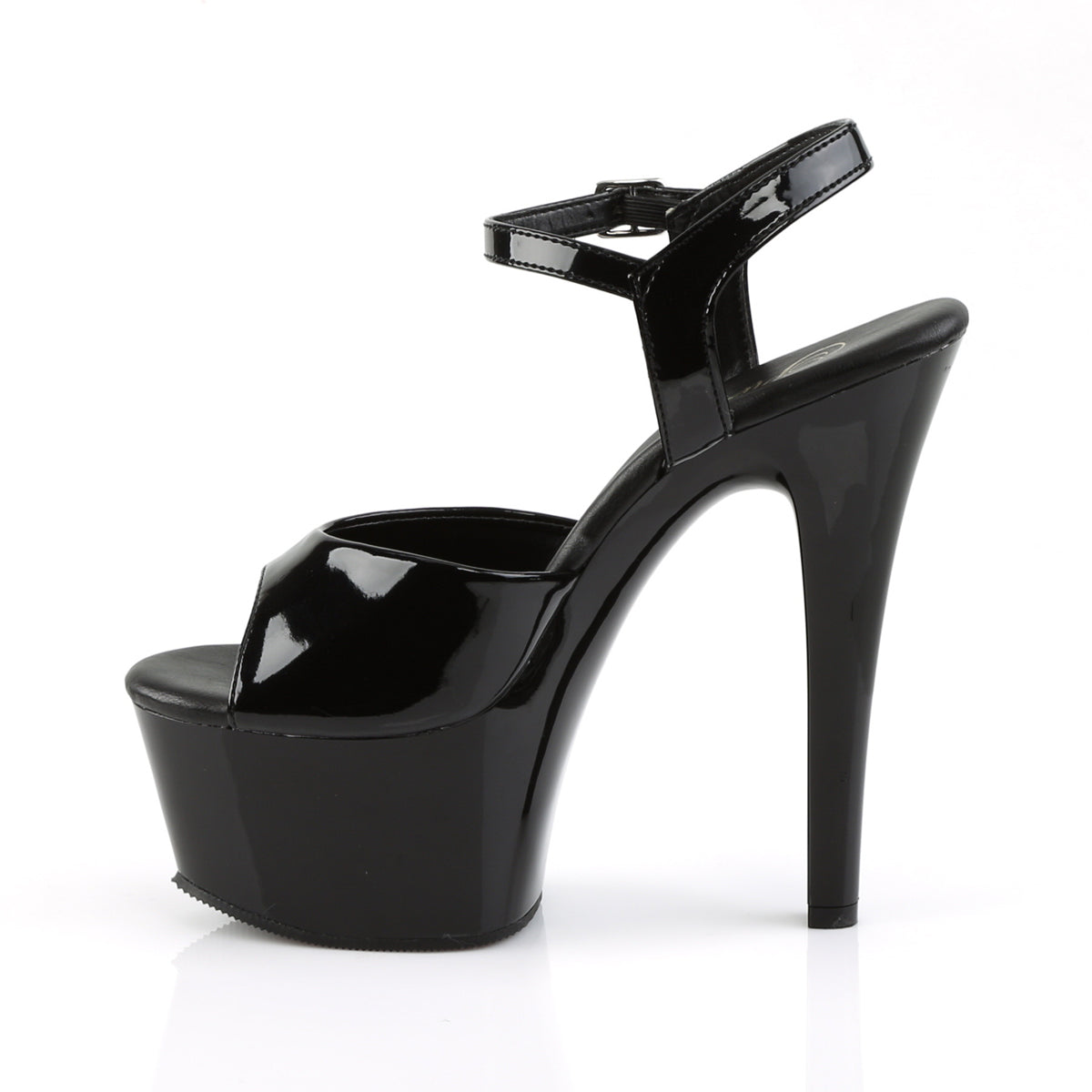 【PLEASER】ASPIRE-609 シューズ Blk Pat/Blk【取寄】