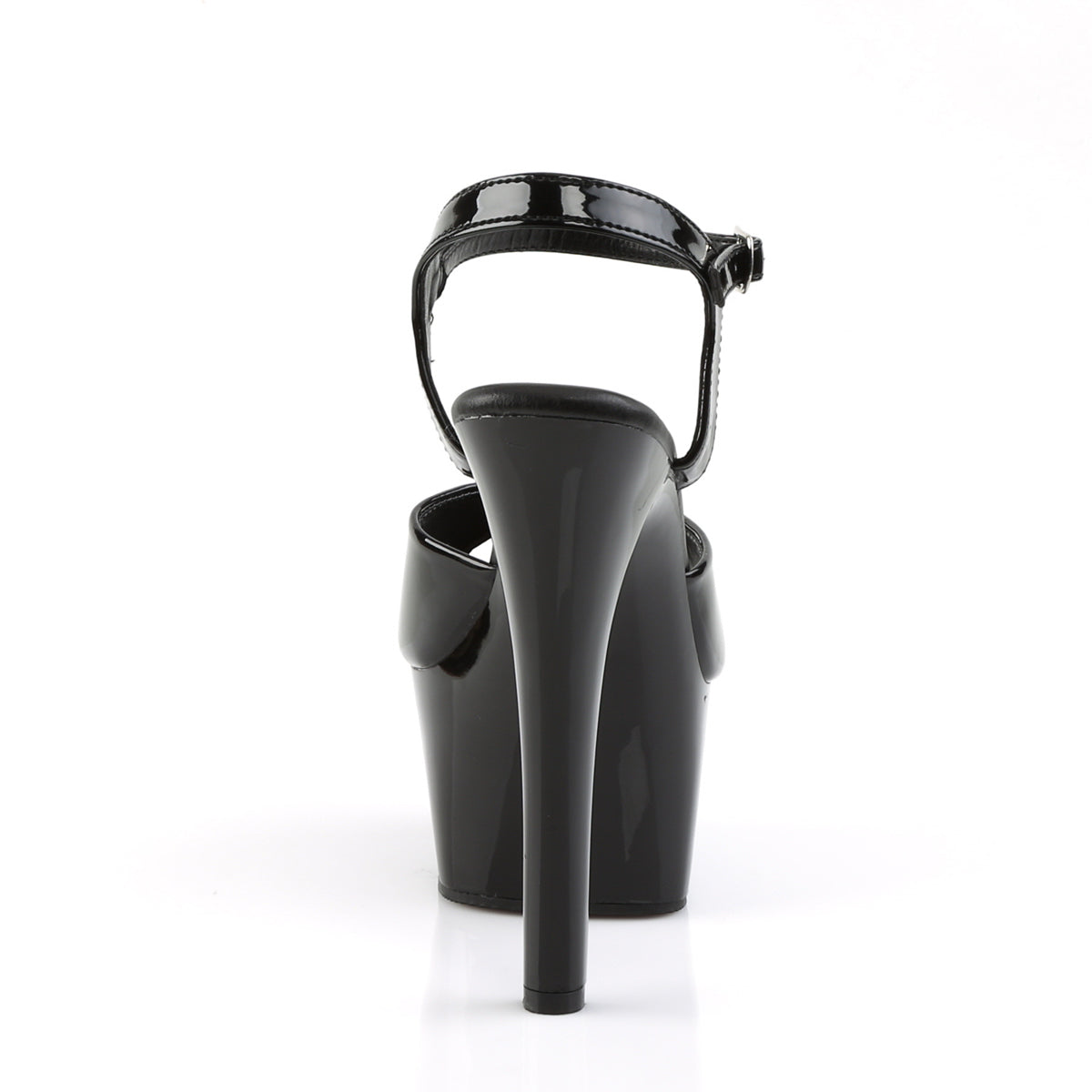 【PLEASER】ASPIRE-609 シューズ Blk Pat/Blk【取寄】