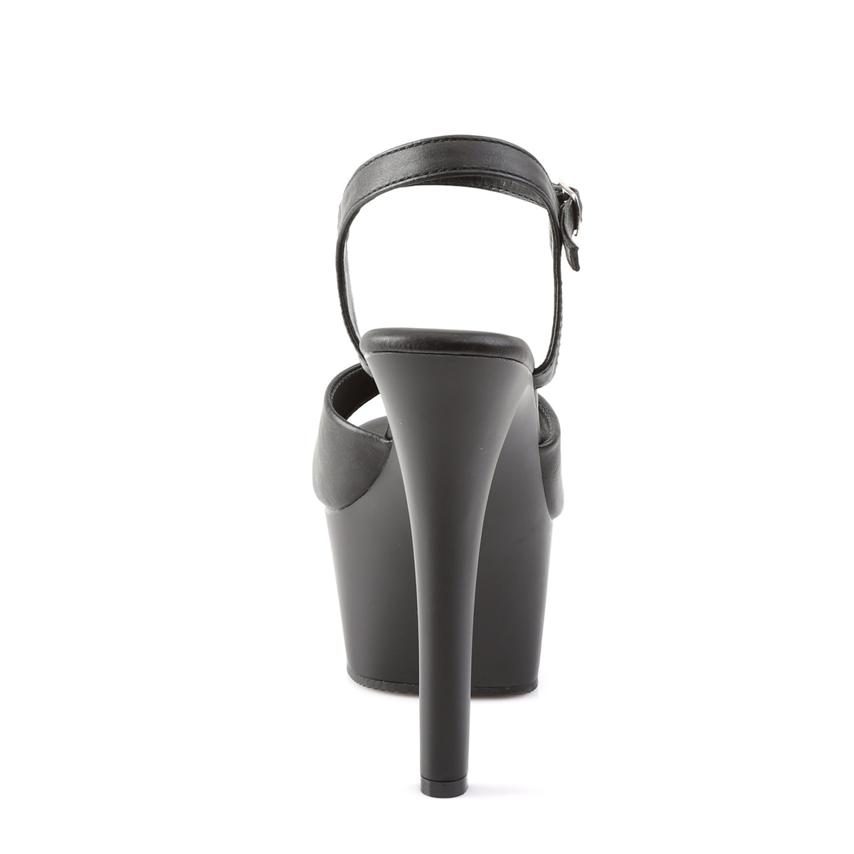 【PLEASER】ASPIRE-609 シューズ Blk Faux Leather/Blk Matte【取寄】