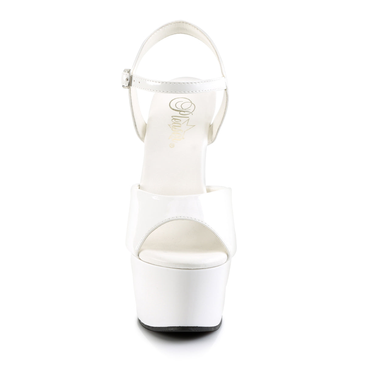 【PLEASER】ASPIRE-609 シューズ Wht Pat/Wht【取寄】