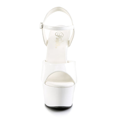 【PLEASER】ASPIRE-609 シューズ Wht Pat/Wht【取寄】