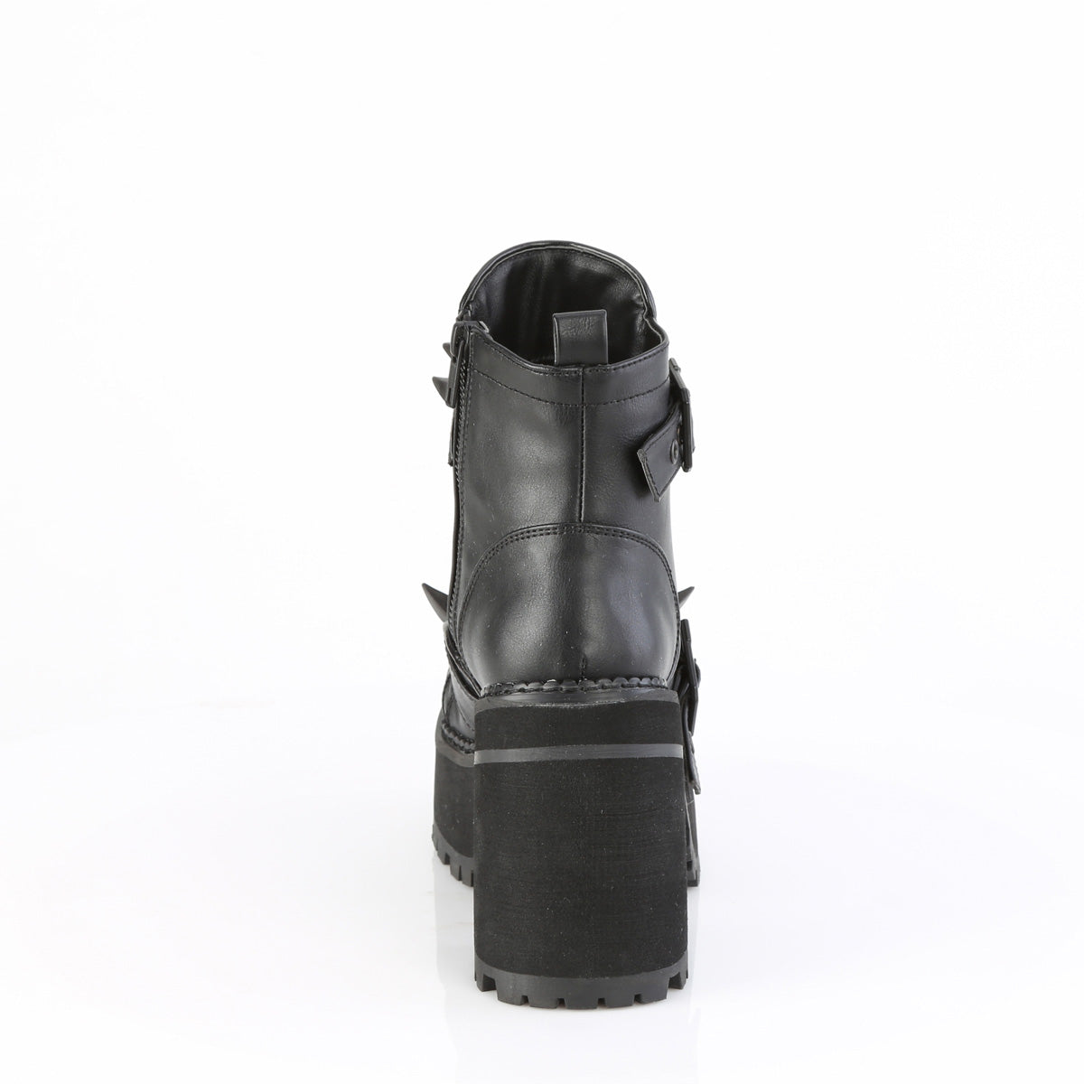 【DEMONIA】ASSAULT-72 アンクルブーツ Blk Vegan Leather【取寄】
