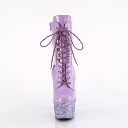 【PLEASER】BEJEWELED-1020-7 シューズ Lavender Holo Pat/Lavender RS【取寄】