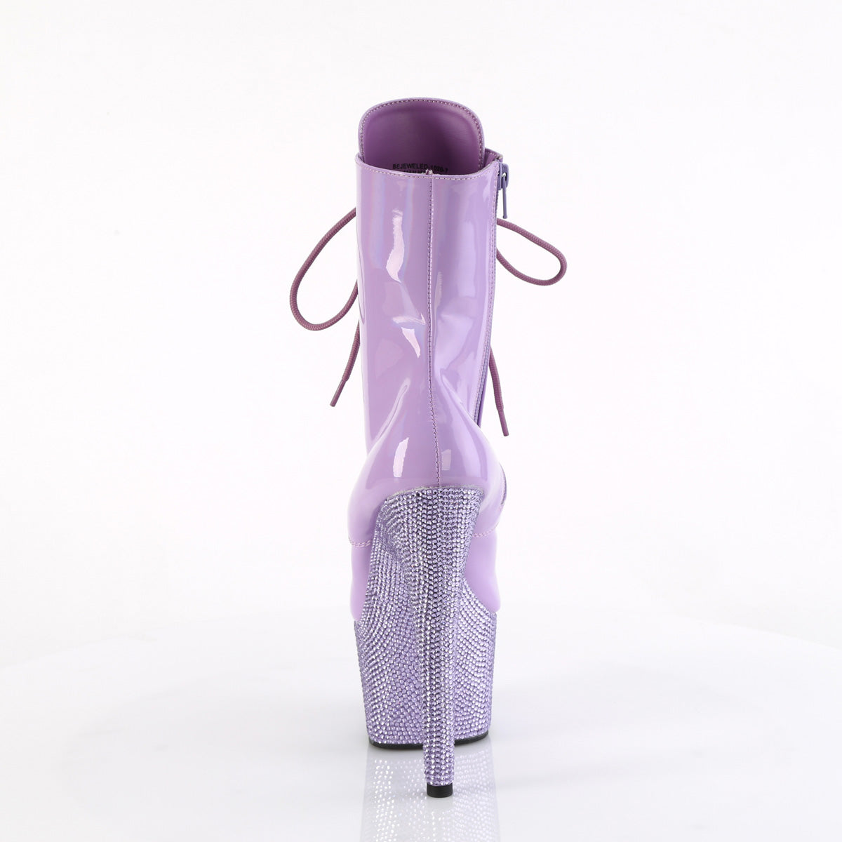 【PLEASER】BEJEWELED-1020-7 シューズ Lavender Holo Pat/Lavender RS【取寄】