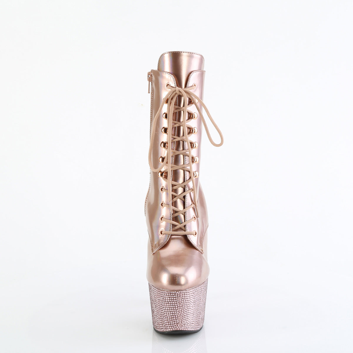 【PLEASER】BEJEWELED-1020-7 シューズ R. Gold Holo Pat/R. Gold AB RS【取寄】