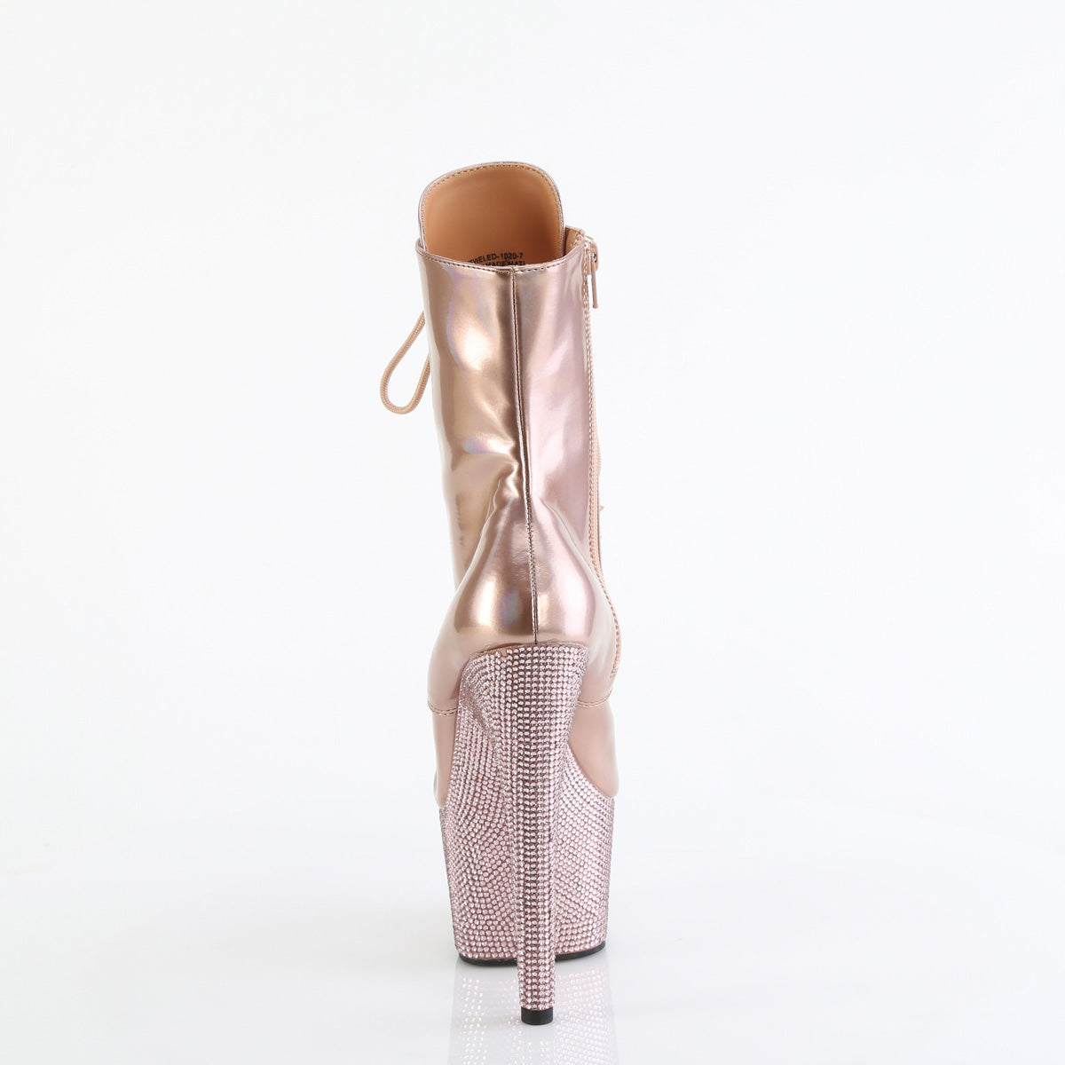 【PLEASER】BEJEWELED-1020-7 シューズ R. Gold Holo Pat/R. Gold AB RS【取寄】