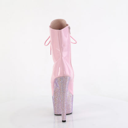 【PLEASER】BEJEWELED-1021-7 シューズ B. Pink Holo Pat/B. Pink AB RS【取寄】