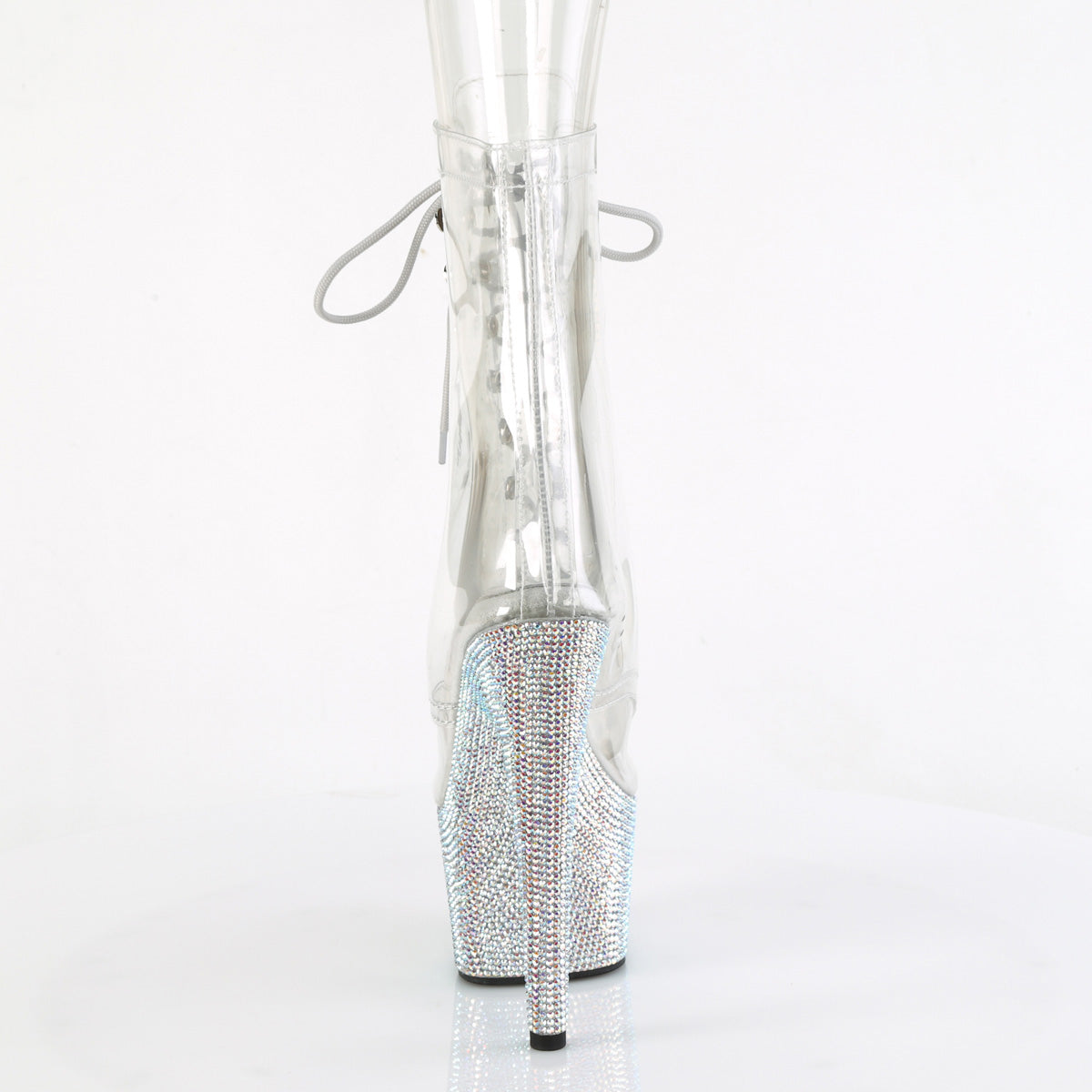 【PLEASER】BEJEWELED-1021C-7 シューズ Clr-RS/Slv AB RS【取寄】