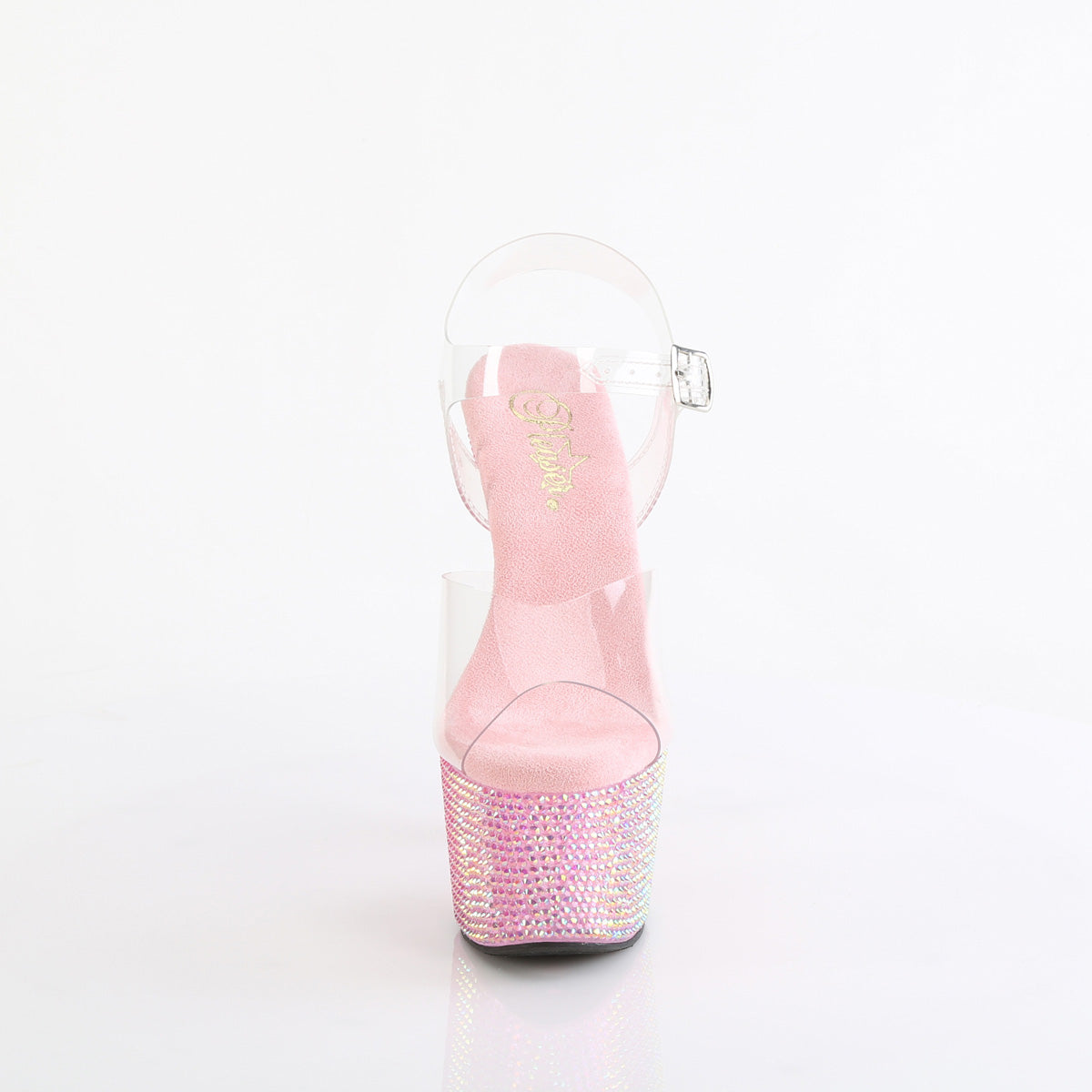 【PLEASER】BEJEWELED-708RRS シューズ Clr/B. Pink RS【取寄】