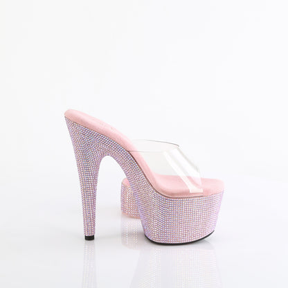 【PLEASER】BEJEWELED-712RS シューズ Clr/B. Pink Multi RS【取寄】