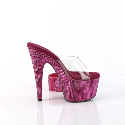 【PLEASER】BEJEWELED-712RS シューズ Clr/Fuchsia RS【取寄】
