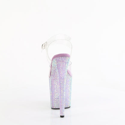 【PLEASER】BEJEWELED-808RRS シューズ Clr/Lavender RS【取寄】
