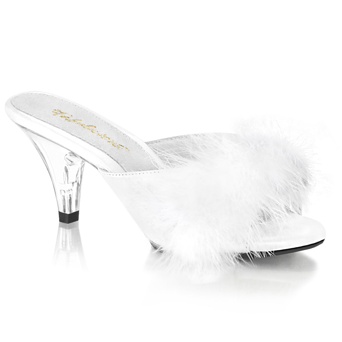 【FABULICIOUS】BELLE-301F シューズ Wht Pu-Fur/Clr【取寄】