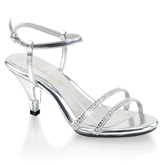【FABULICIOUS】BELLE-316 ヒールシューズ Slv Metallic Pu/Clr【取寄】