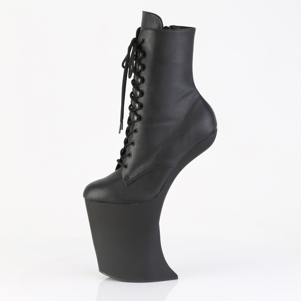 【PLEASER】BEWITCHED-1020 シューズ Blk Faux Leather/Blk Matte【取寄】