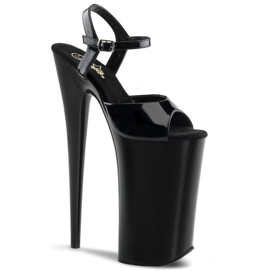 【PLEASER】BEYOND-009 プラットフォームシューズ Blk/Blk【取寄】