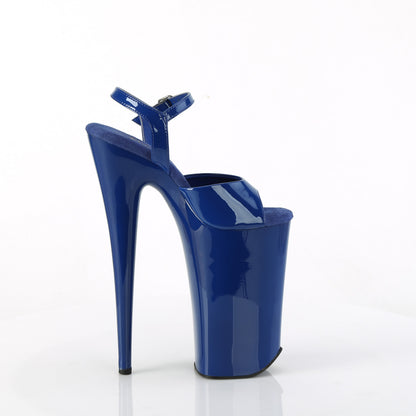 【PLEASER】BEYOND-009 シューズ Royal Blue Pat/Royal Blue【取寄】