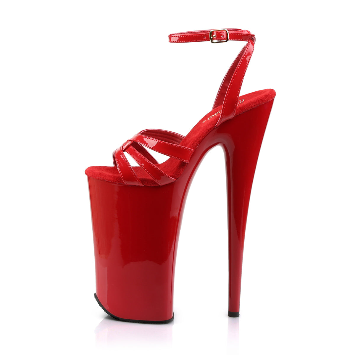 【PLEASER】BEYOND-012 シューズ Red/Red【取寄】