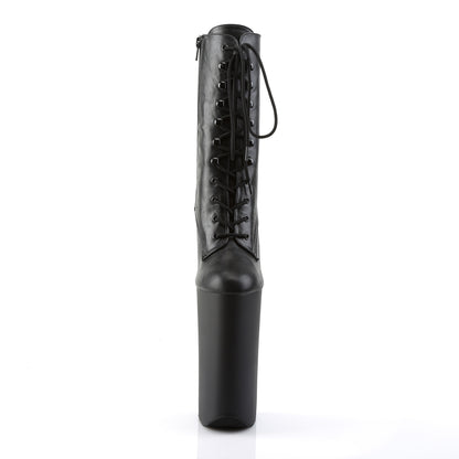 【PLEASER】BEYOND-1020 シューズ Blk Faux Leather/Blk Matte【取寄】