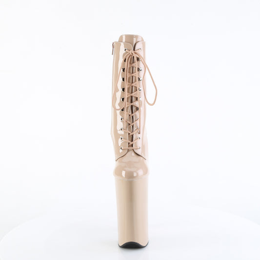 【PLEASER】BEYOND-1020 プラットフォームシューズ Nude Pat/Nude【取寄】