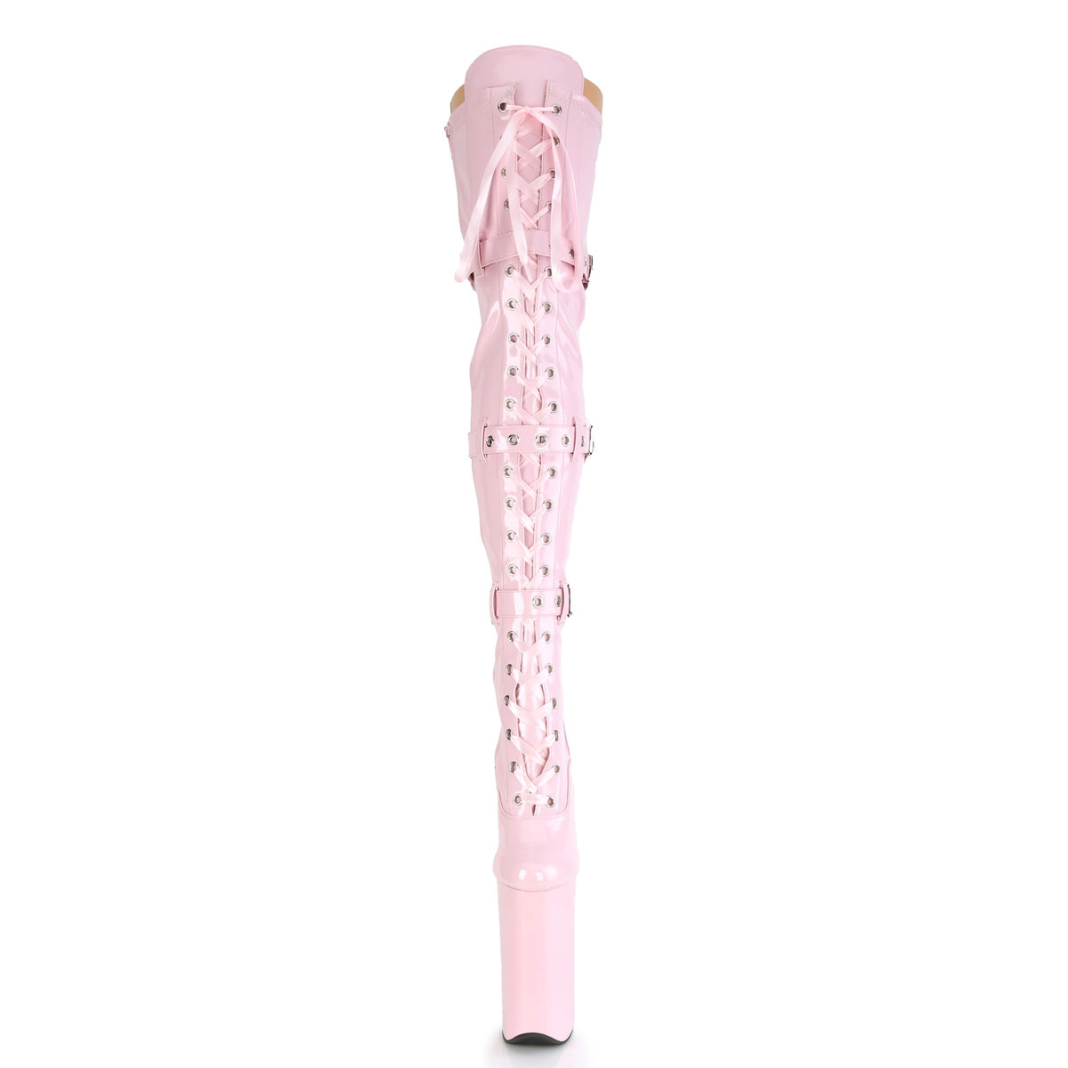 【PLEASER】BEYOND-3028 シューズ B. Pink Stretch Pat/B. Pink【取寄】