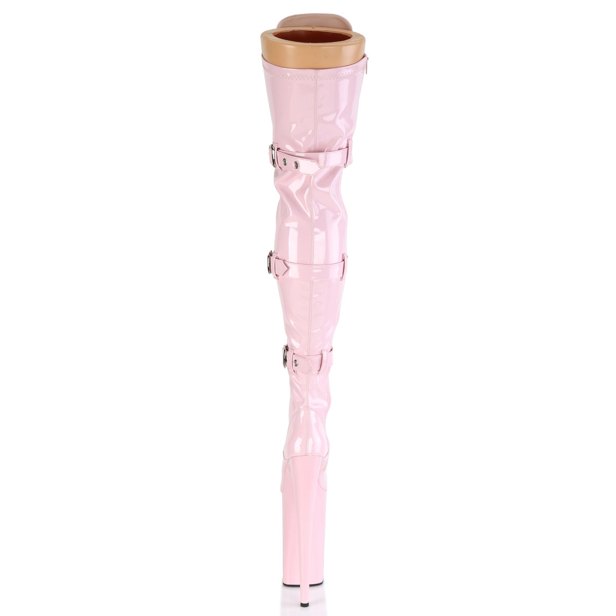 【PLEASER】BEYOND-3028 シューズ B. Pink Stretch Pat/B. Pink【取寄】
