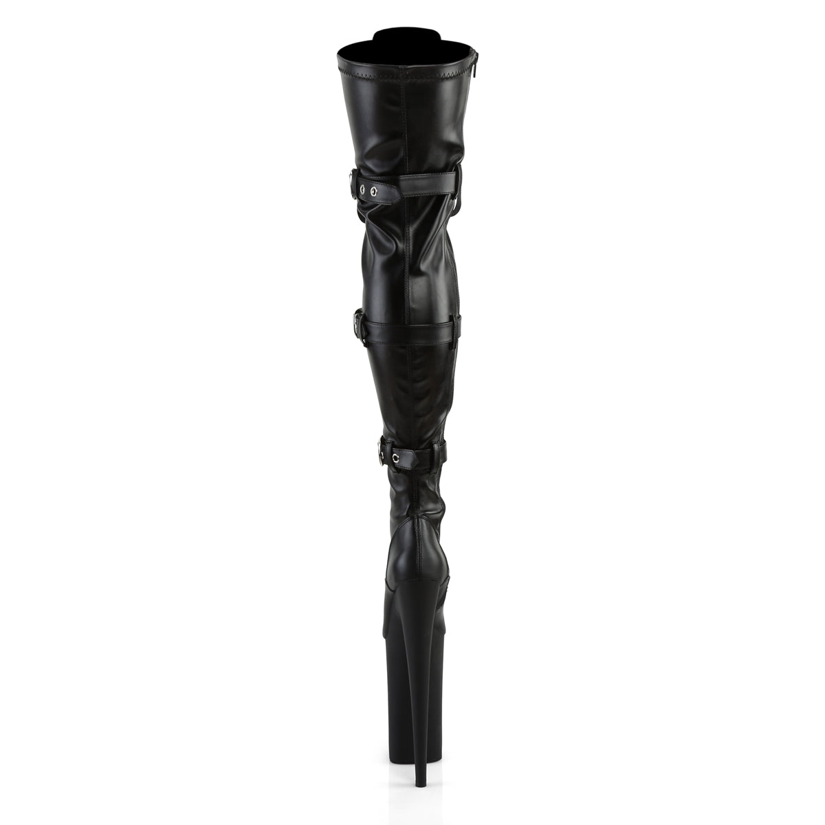 【PLEASER】BEYOND-3028 シューズ Blk Str Faux Leather/Blk Matte【取寄】
