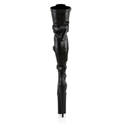 【PLEASER】BEYOND-3028 シューズ Blk Str Faux Leather/Blk Matte【取寄】