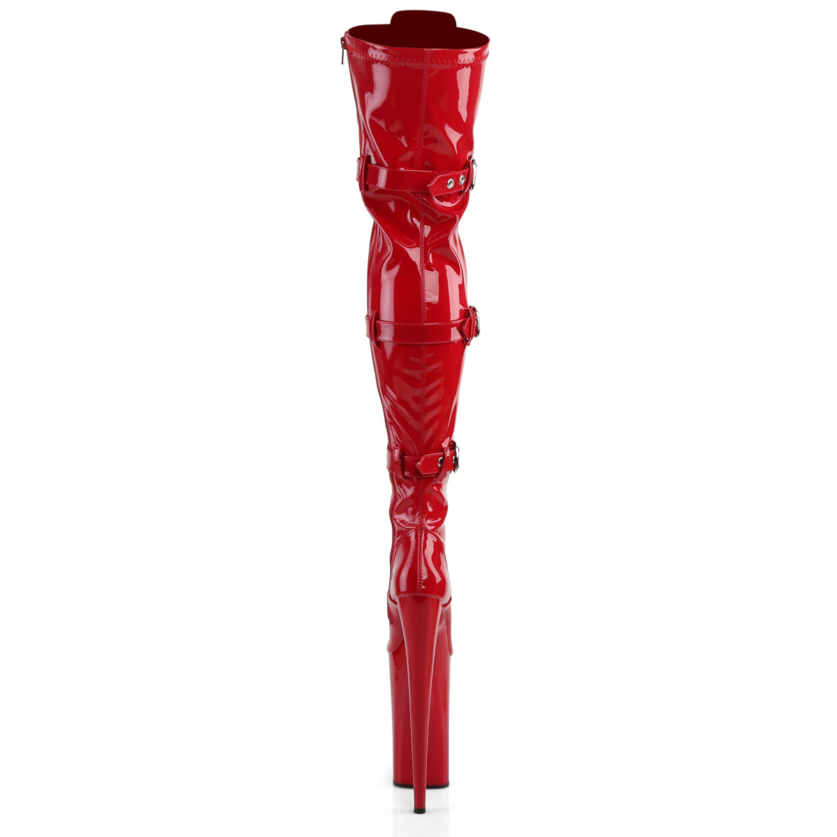 【PLEASER】BEYOND-3028 シューズ Red Stretch Pat/Red【取寄】