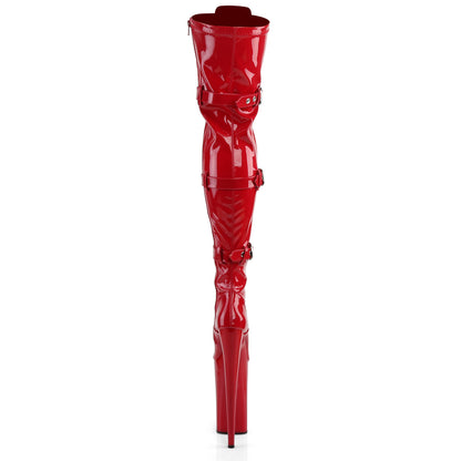 【PLEASER】BEYOND-3028 シューズ Red Stretch Pat/Red【取寄】