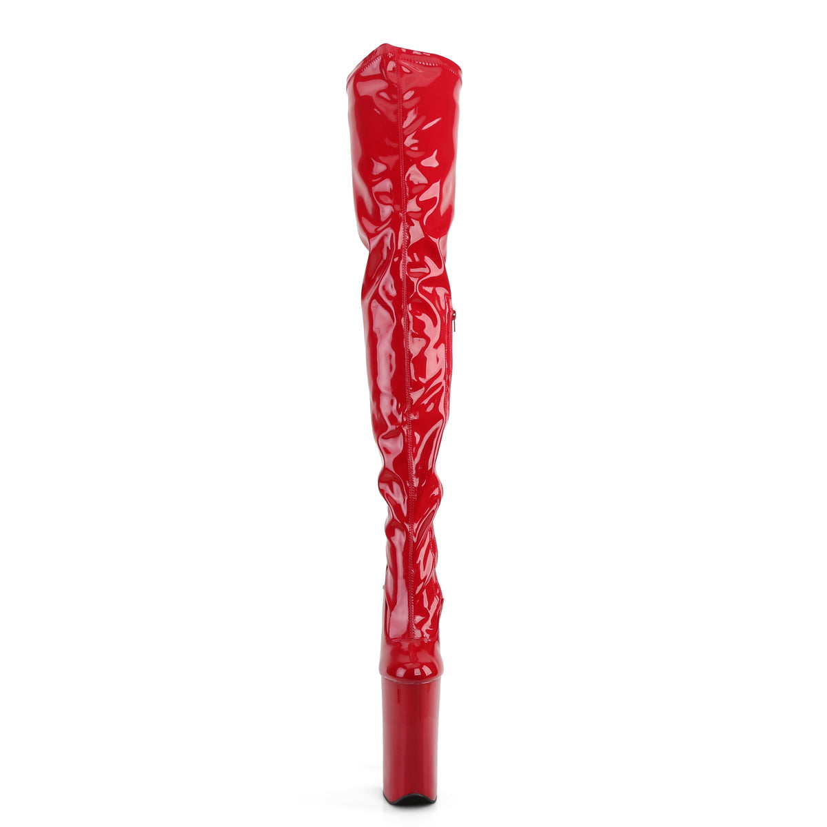【PLEASER】BEYOND-4000 シューズ Red Stretch Pat/Red【取寄】