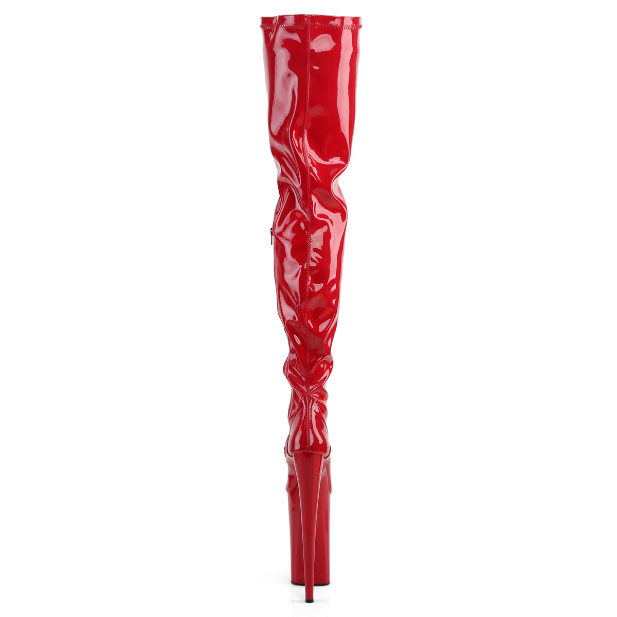 【PLEASER】BEYOND-4000 シューズ Red Stretch Pat/Red【取寄】