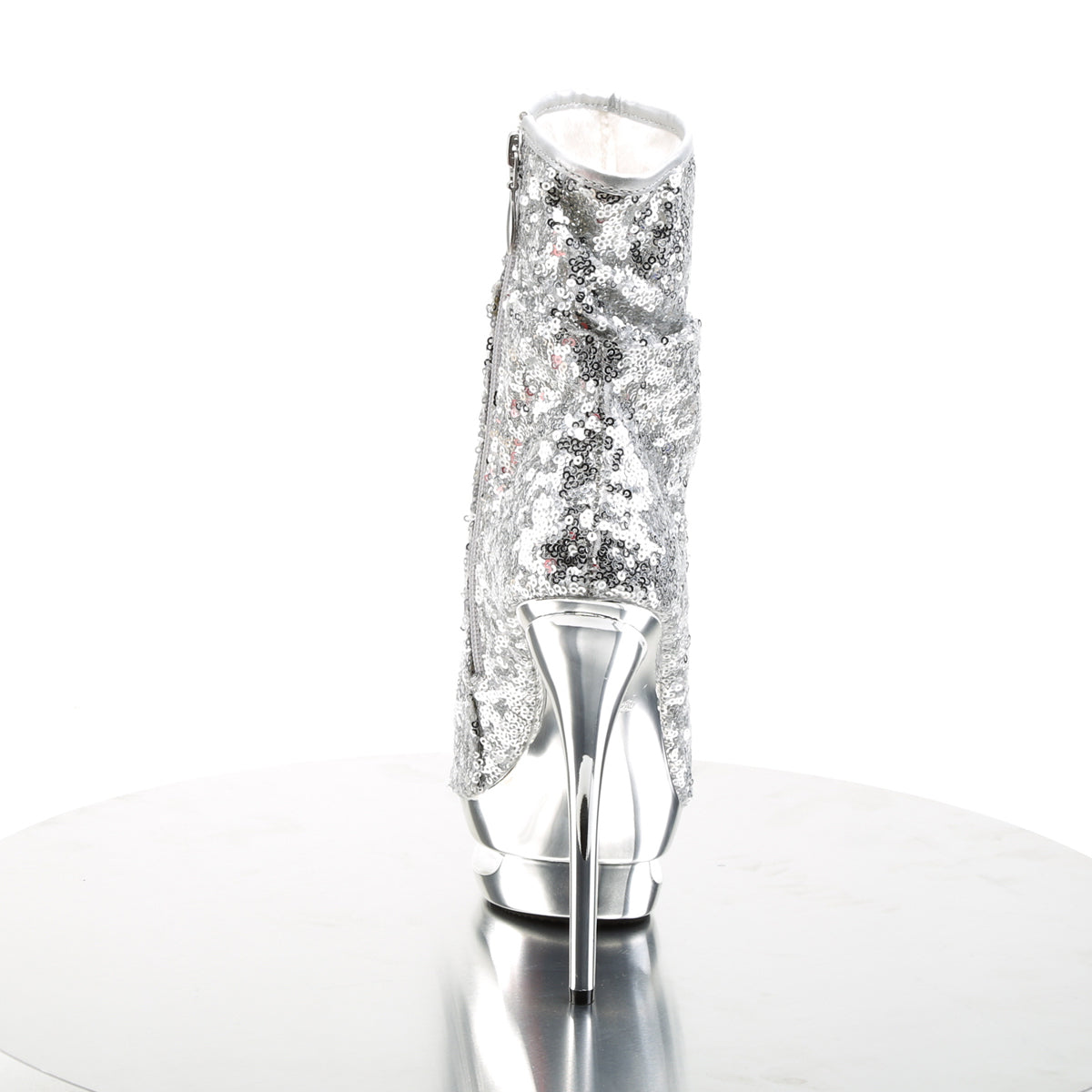 【PLEASER】BLONDIE-R-1008 シューズ Slv Sequins/Slv Chrome【取寄】