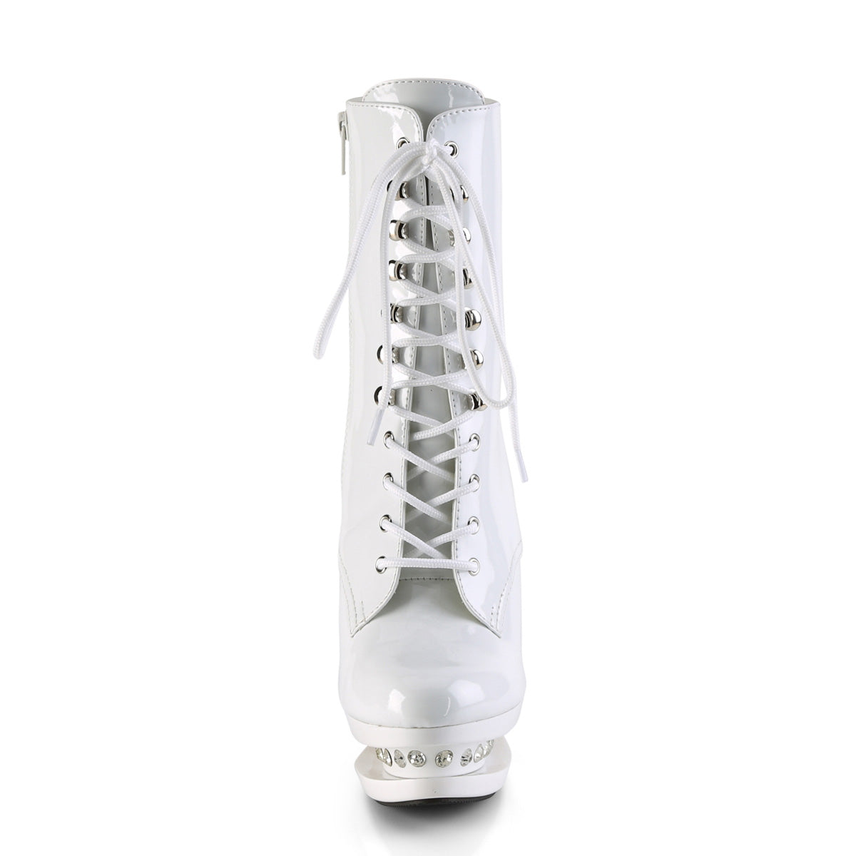 【PLEASER】BLONDIE-R-1020 シューズ Wht Pat/Wht【取寄】
