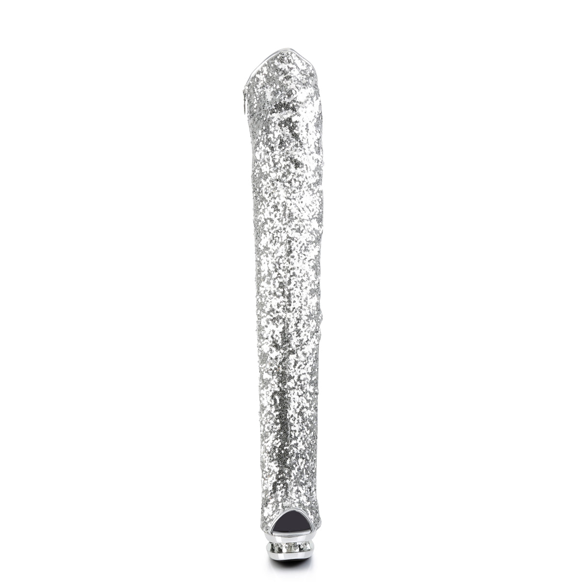 【PLEASER】BLONDIE-R-3011 シューズ Slv Sequins/Slv Chrome【取寄】
