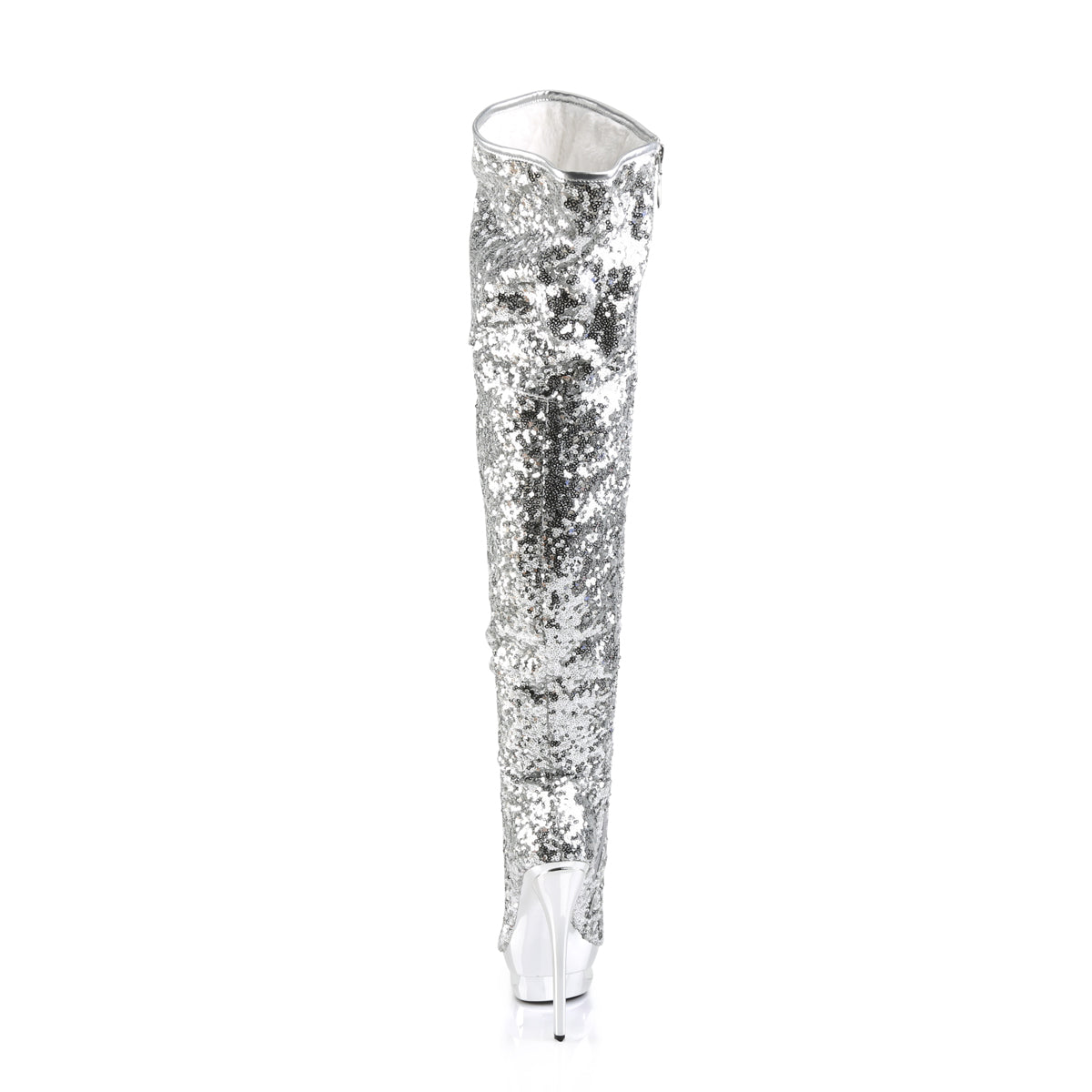 【PLEASER】BLONDIE-R-3011 シューズ Slv Sequins/Slv Chrome【取寄】