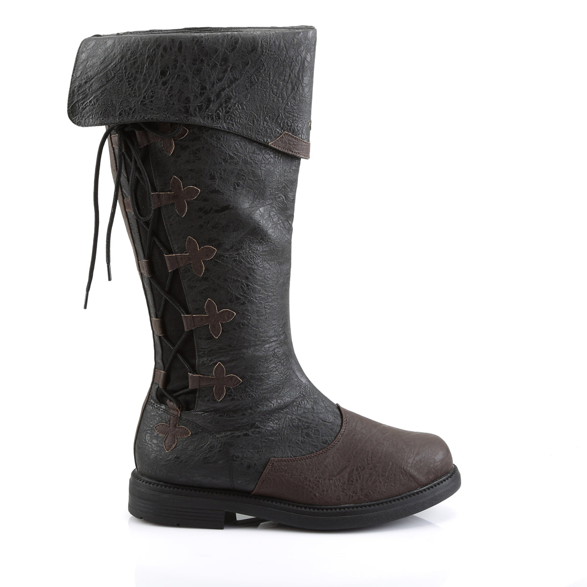 【FUNTASMA】CAPTAIN-110 ブーツ Blk-Brown Distressed Pu【取寄】