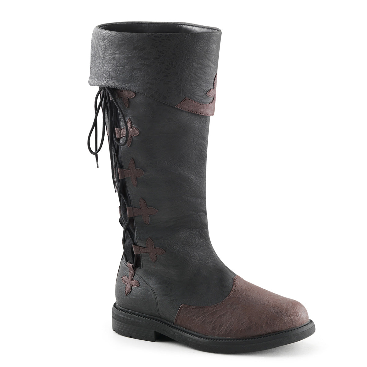 【FUNTASMA】CAPTAIN-110 ブーツ Blk-Brown Distressed Pu【取寄】
