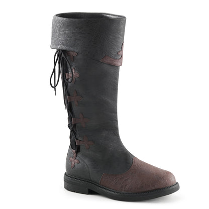 【FUNTASMA】CAPTAIN-110 ブーツ Blk-Brown Distressed Pu【取寄】