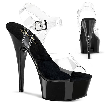 【PLEASER】CAPTIVA-608 シューズ Clr/Blk【取寄】
