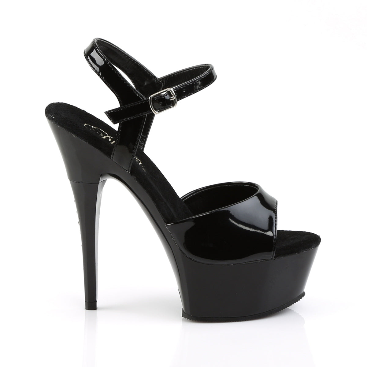 【PLEASER】CAPTIVA-609 シューズ Blk Pat/Blk【取寄】