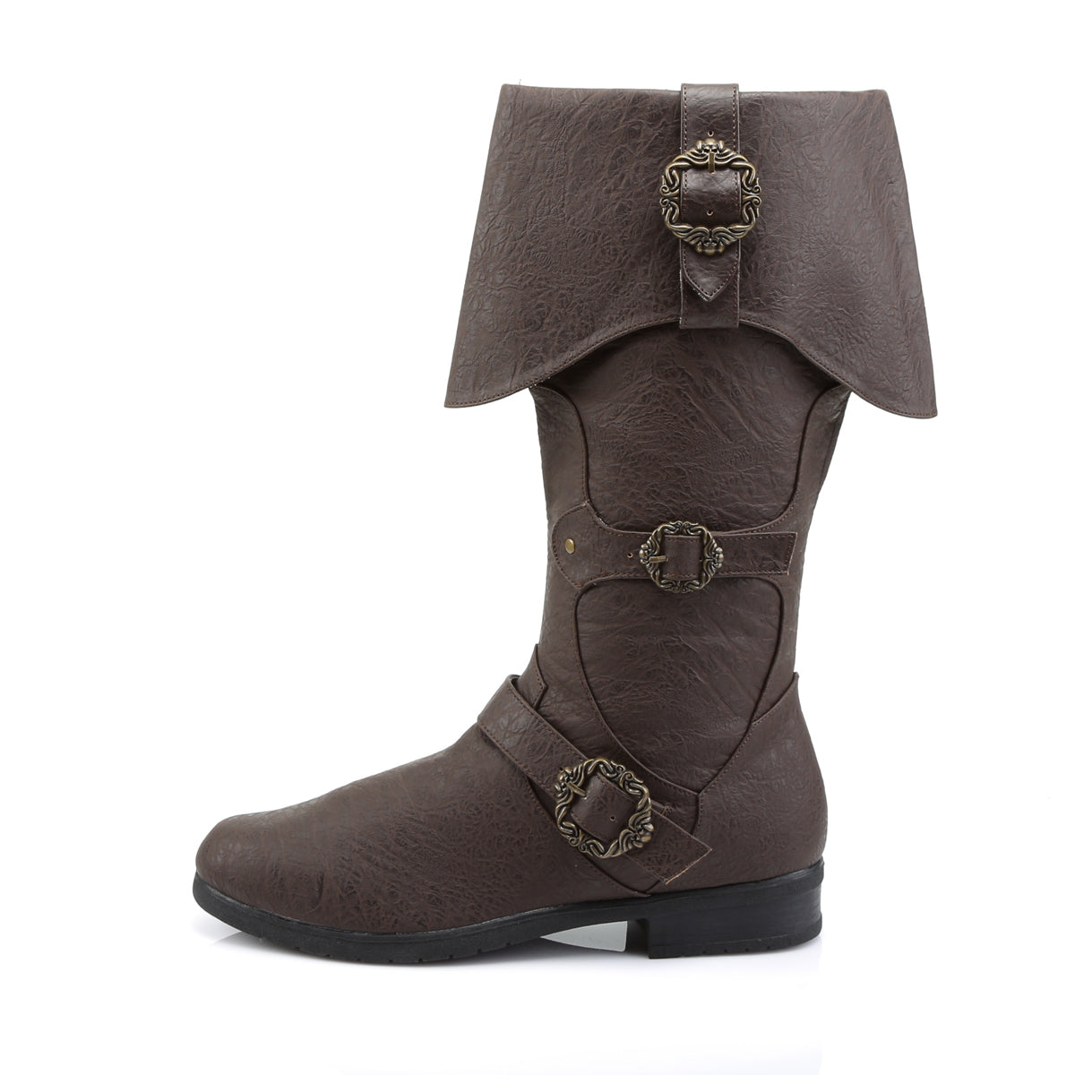 【FUNTASMA】CARRIBEAN-299 ブーツ Brown Distressed Pu【取寄】