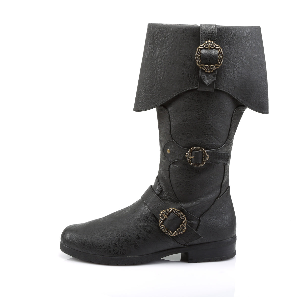 【FUNTASMA】CARRIBEAN-299 ブーツ Blk Distressed Pu【取寄】