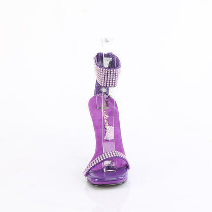【FABULICIOUS】CHIC-40 シューズ Purple Faux Leather-RS/Purple【取寄】